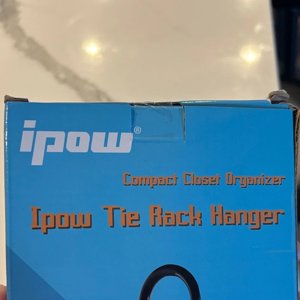NWT - Ipow Tie Rack Hanger 2 Pack
